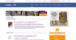Desktop Screenshot of eventinet.it